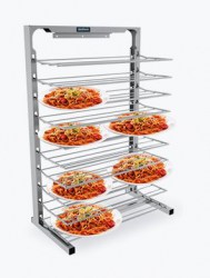 Portaplatos de Sobremesa Inoxidable para 20-30 Platos